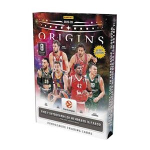 2025/26 Panini Origins EuroLeague Basketball Hobby 12-Box Case (Presell)