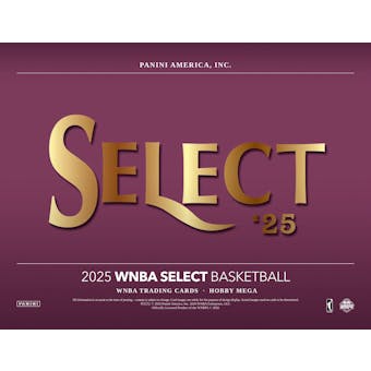 2025 Panini Select WNBA Basketball Mega Hobby 20-Box Case (Presell)