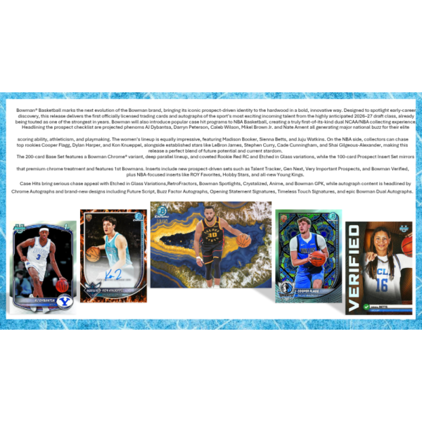 2025/26 Bowman Basketball Jumbo Box